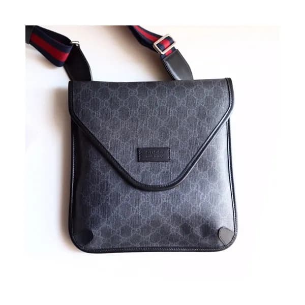 Gucci 2019 GG Supreme Messenger Shoulder Bag,26CM … - 1