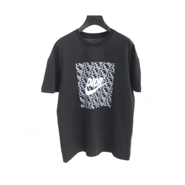 [디올]Dior 2020 Mm/Wm Logo Cotton Short Sleeved Tshi… - 1