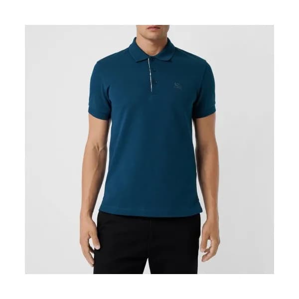 [버버리]Burberry 2020 Mens Logo Cotton Polo Short Sle… - 1