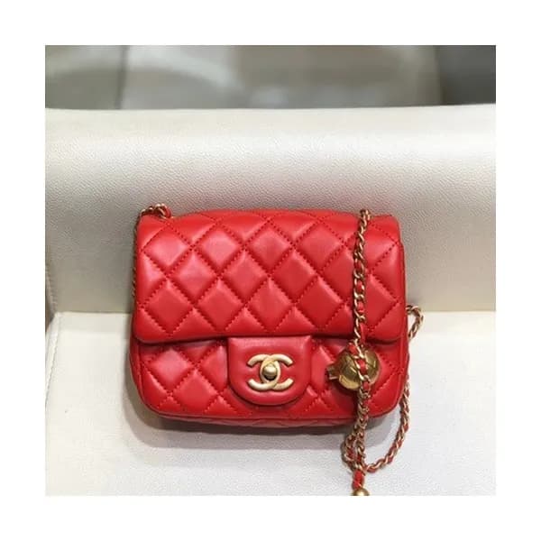 Chanel 2020 Leather Chain Cross Bag,18CM - 샤넬 2020… - 1