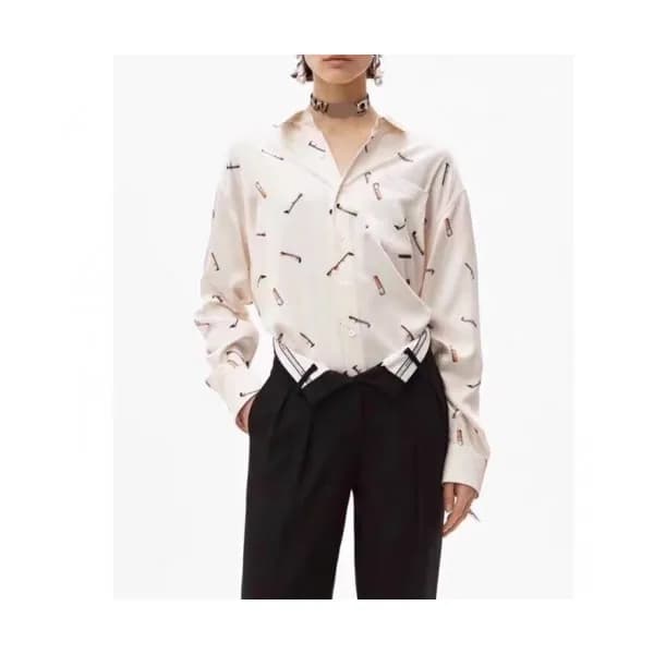 [알렉산더왕]Alexsander Wang 2020 Womens Trendy Cotton S… - 1
