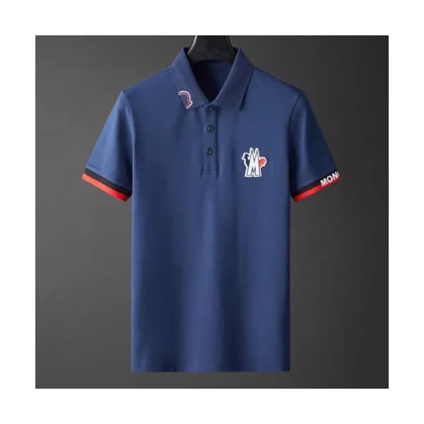 [매장판]Moncler 2020 Mens Logo Cotton Short Sleeved P… - 1