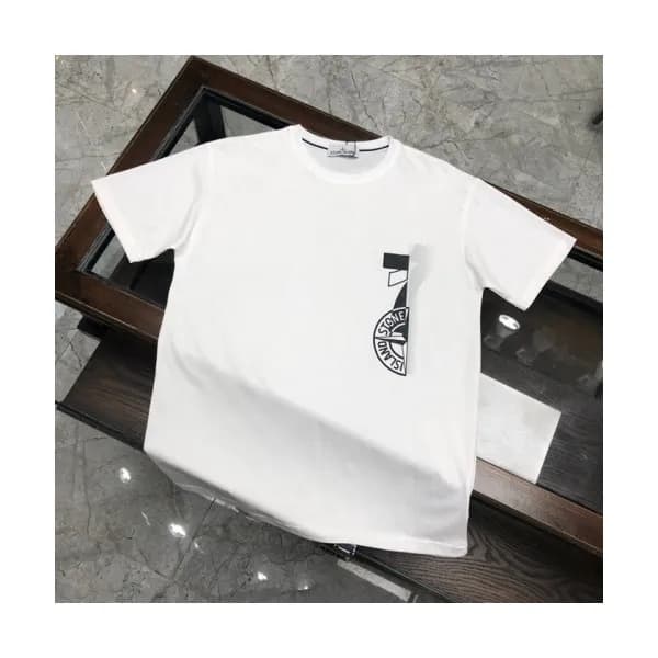 [스톤아일랜드]Stone Island 2020 Mens Crew-neck Cotton Sh… - 1