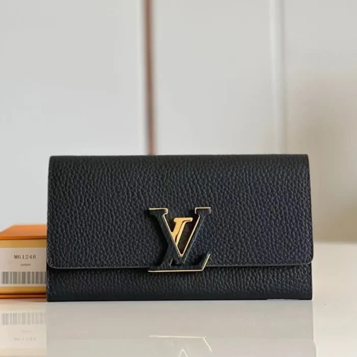 Louis Vuitton 2020 Capucines Womens Leather Wallet… - 1