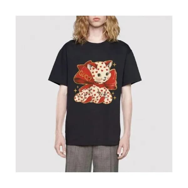 [매장판]Gucci 2020 Mm/Wm Logo Cotton Short Sleeved Ts… - 1