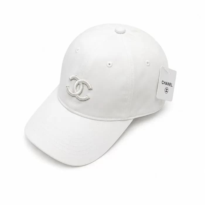 Chanel Mm / Wm Cap - 샤넬 남여공용 모자 CHAM0177, 화이트 - 1