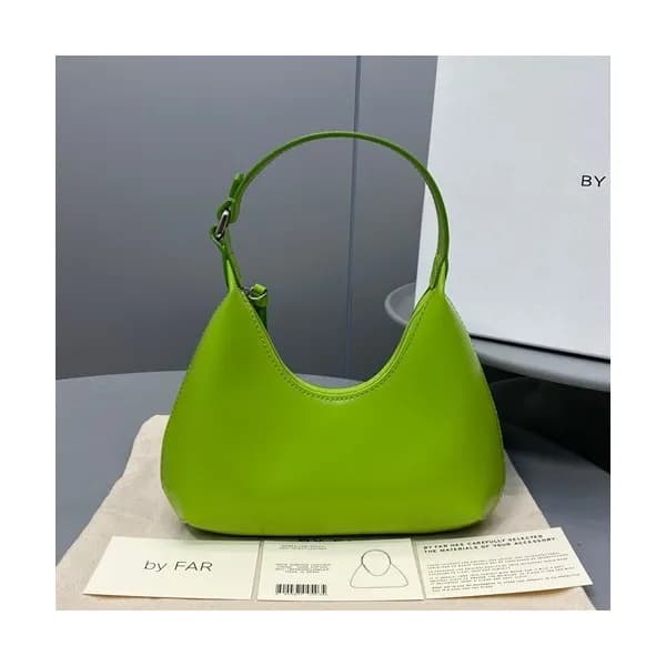 By Far 2020 Leather Tote Shoulder Bag,20cm - 바이 파 … - 1
