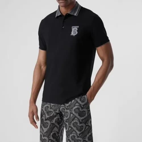 [버버리]Burberry 2020 Mens Logo Cotton Short Sleeved … - 1