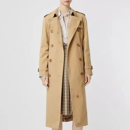 [버버리]Burberry 2020 Womens Vintage Cotton Trench Co… - 1