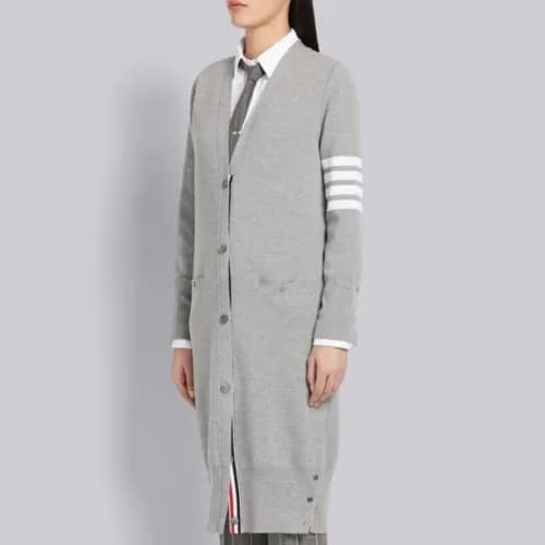 Thom Browne 2020 Womens Strap V-neck Cardigan - 톰브… - 1