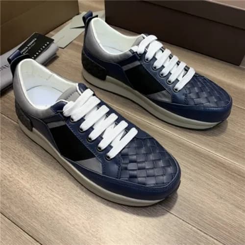 Bottega Veneta 2020 Men's Leather Sneakers - 보… - 1