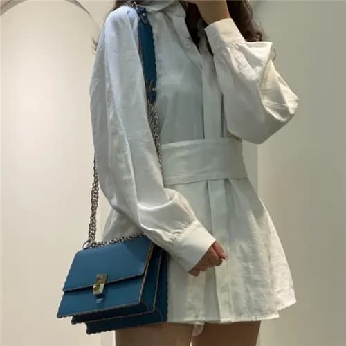 [펜디] Fendi 2020 Women's Leather Shoulder Bag, … - 1