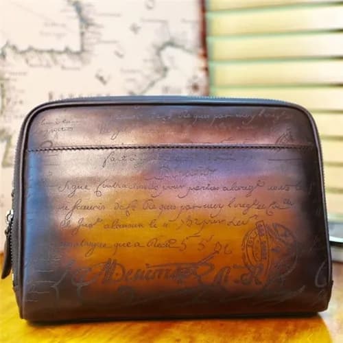 [벨루티] Berluti Custom Nino Gm Leater Clutch Bag, 18… - 1