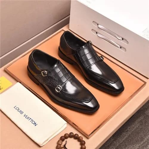 Louis Vuitton 2020 Men's Leather Oxford Shoes … - 1