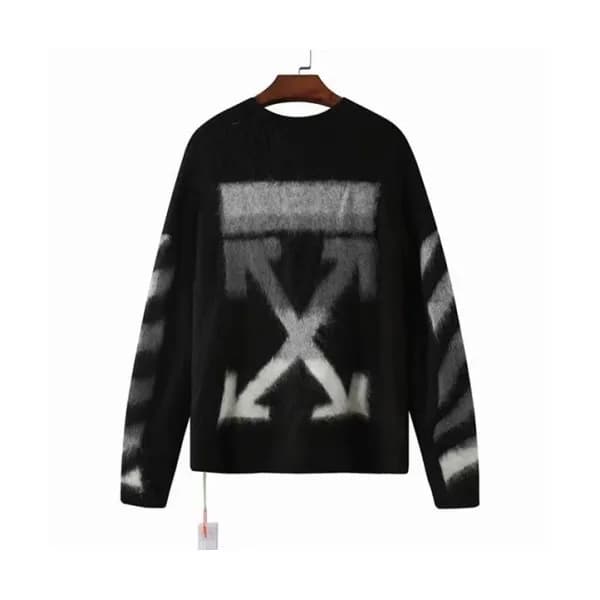 [오프화이트]Off-white 2020 Mm/Wm Brush Mohair Knit Swea… - 1