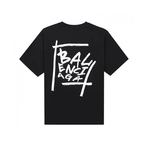 [발렌시아가]Balenciaga 2021 Mm/Wm Logo Cotton Short Sle… - 1