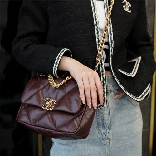 [럭셔리]Chanel 2021 Women's Leather Tote Bag/Shou… - 1
