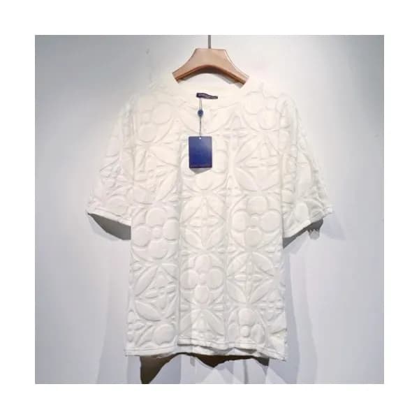 Louis vuitton Mm/Wm Logo Short Sleeved Tshirts Wh… - 1