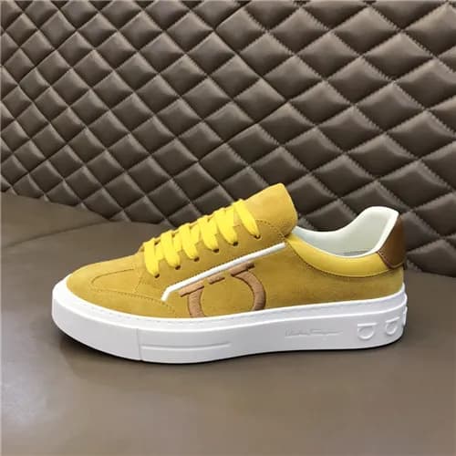 Salvatore Ferragamo 2021 Men's Leather Sneaker… - 1