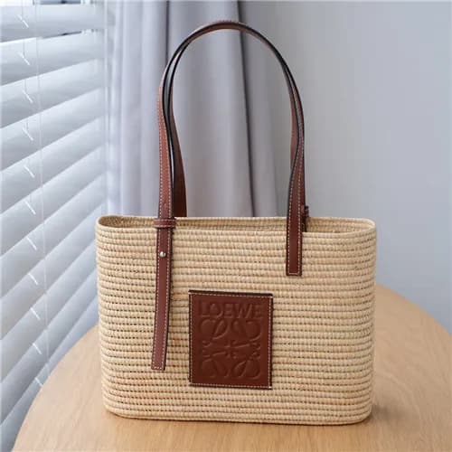 [로에베]Loewe 2021 Women's Busket Tote Bag,28cm,L… - 1