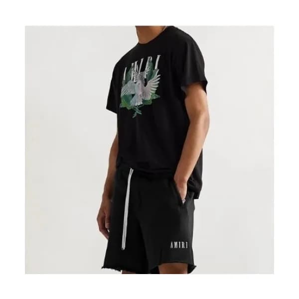 Amiri Mens Casual Half Pants Black - 아미리 2021 남성 캐… - 1