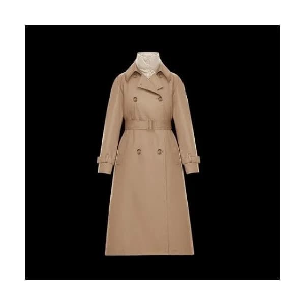 Moncler Womens Casual Goose Down Coats Camel - 몽클… - 1