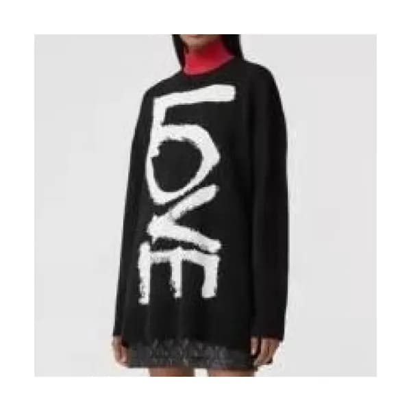 Burberry Womens Vintage Wool Sweaters Black - 버버리… - 1
