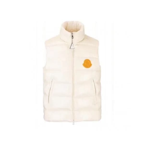 Moncler Mens Patch Logo Modern Duck Down Padding V… - 1