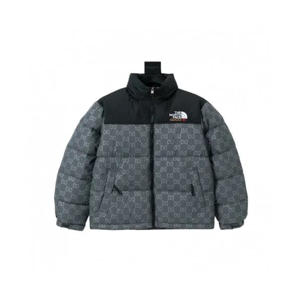 Gucci Mm/Wm Logo Casual Duck Down Padding Gray - … - 1