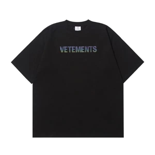 베트멍 남/녀 트렌디 블랙 반팔티 - Unisex Black Tshirts - vet027… - 1