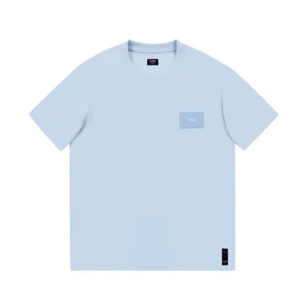 펜디 남성 블루 크루넥 반팔티 - Mens Blue Tshirts - fen01214x - 1