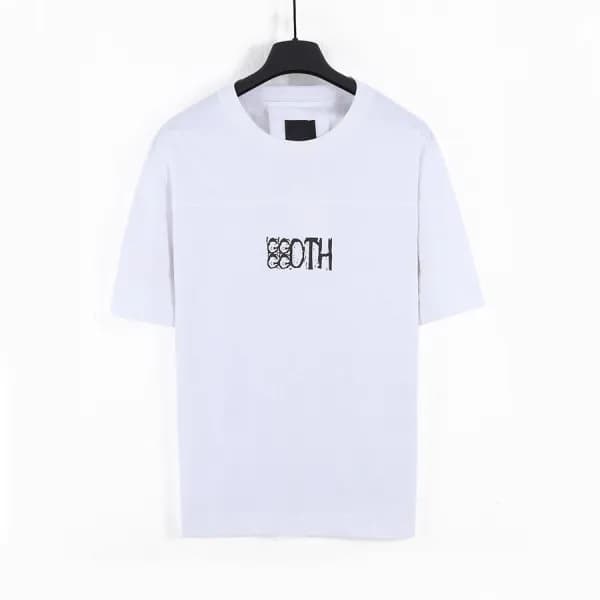 지방시 남성 크루넥 화이트 반팔티 - Mens White Tshirts - giv0784x - 1