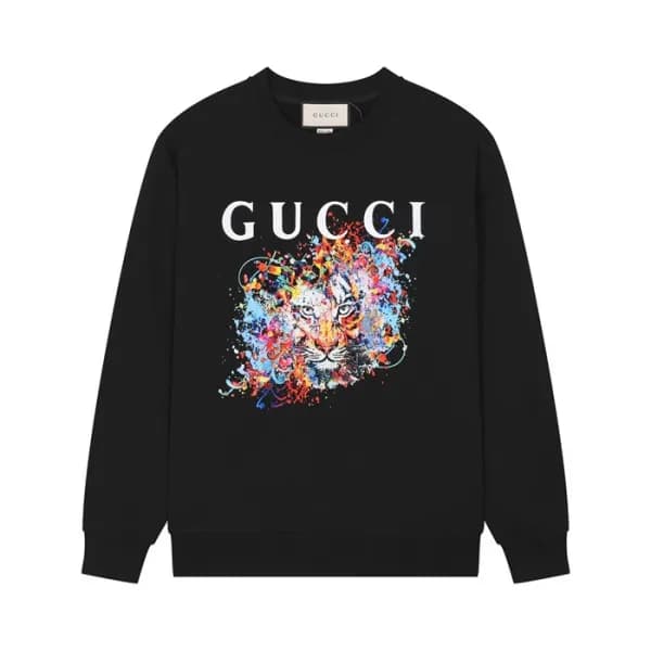 구찌 남성 캐쥬얼 블랙 맨투맨 - Gucci Mens Black Tshirts - Guc0… - 1