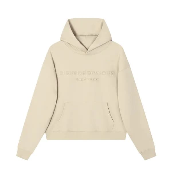 알렉산더왕 여성 캐쥬얼 베이지 후드티 - Alexander wang Womens Beige… - 1
