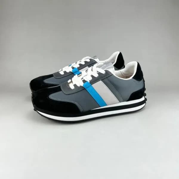 페라가모 남성 블루 스니커즈 - Ferragamo Mens Blue Sneakers - f… - 1