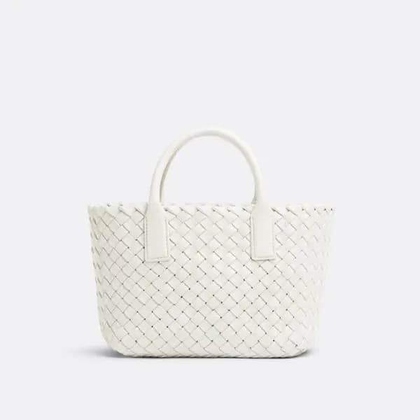 보테가베네타 여성 화이트 까바백 - Bottega Veneta Womens White Ca… - 1