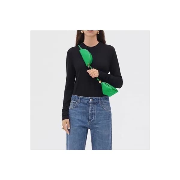 보테가베네타 여성 그린 새들백 - Bottaga Veneta Womens Green Sad… - 1