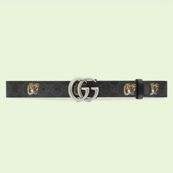 구찌 남성 모던 블랙 벨트 - Gucci Mens Black Belts - gu142x - 1