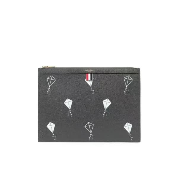 톰브라운 남성 그레이 클러치 - Thom Browne Mens Gray Clutch - t… - 1