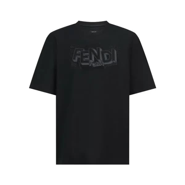 펜디 남성 라운드 반팔티 - Fendi Mens Round Tshirt - fec210x - 1