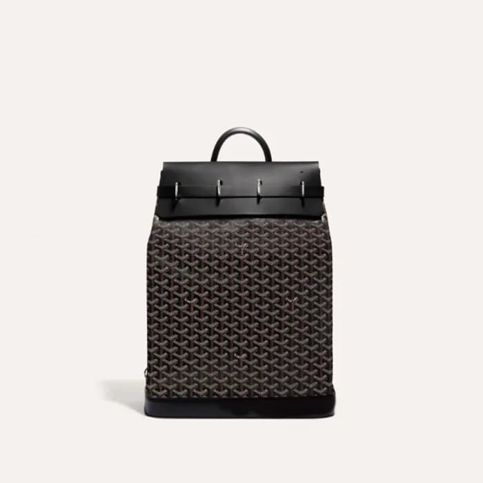 고야드 남성 블랙 스티머 백 PM - Goyard Mens Steamer Bag PM - … - 1