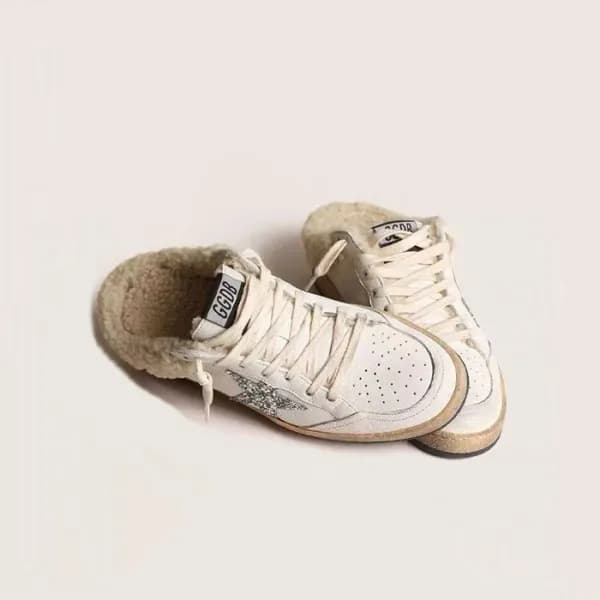 골든구스 여성 화이트 스타 스니커즈 - Golden Goose Womens Ballstar… - 1