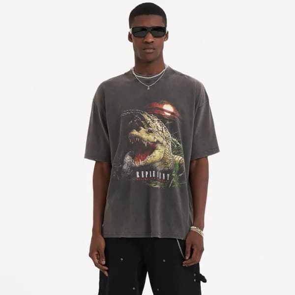 리프리젠트 남성 그레이 반팔티 - Represent Mens Gray Tshirts - r… - 1