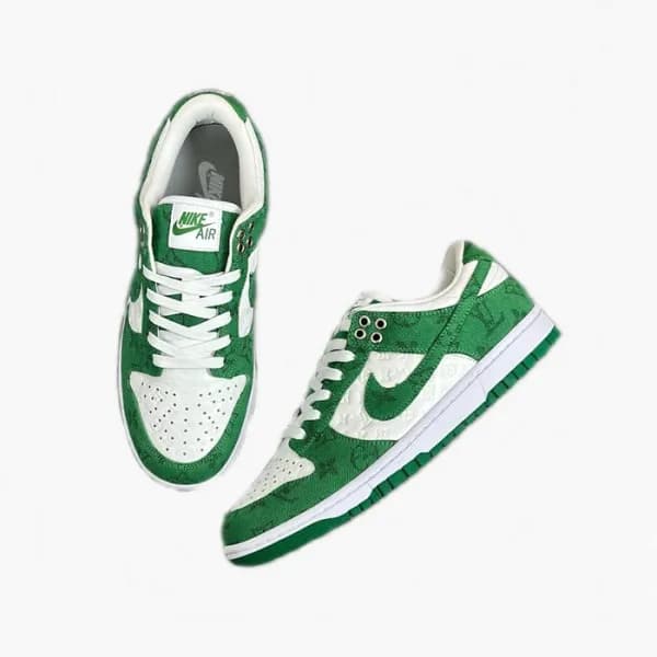 루이비통 남성 그린 스니커즈 - Louis vuitton Mens Green Sneaker… - 1