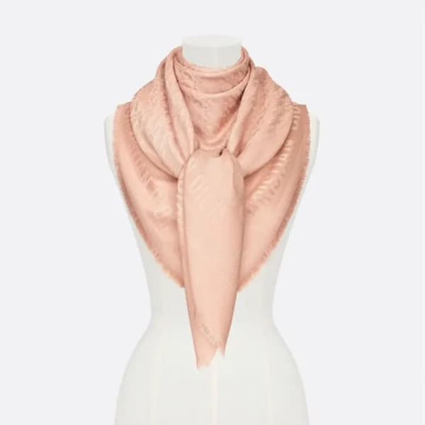 디올 여성 핑크 스카프 - Dior Womens Pink Scarf - acc2170x - 1