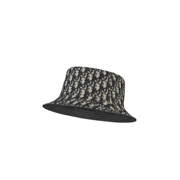디올 남/녀 오블리크 벙거지 - Dior Unisex Oblique Bucket Hat -… - 1