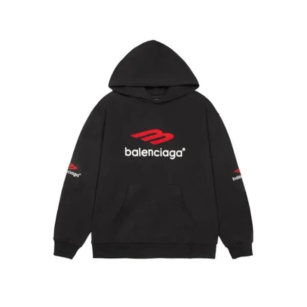 발렌시아가 남성 오버핏 후드티 - Balenciaga Mens Over Size Hoodi… - 1