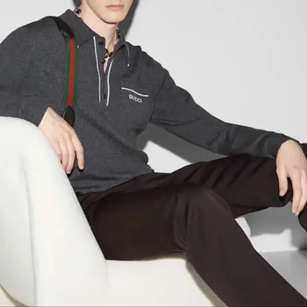 구찌 남성 폴로 스웨터 - Gucci Mens Polo Sweater - guc3666x - 1