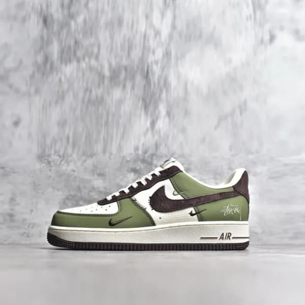 Nike Air Force1 남/녀 로우 스니커즈 - Nike Air Force1 Font… - 1
