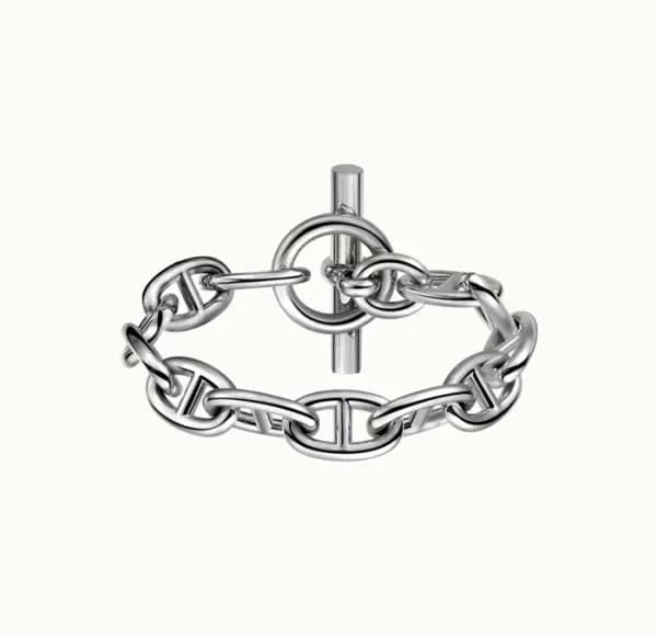 에르메스 여성 골드 팔찌 - Hermes Womens Gold Bangle - acc398… - 1